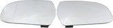 Side Rearview Wing Side Mirror Glass Left 8U0857535 & Right 8U0857536 Compatible With AUDI A3 & A4 B8 (8K2) | A4 / S4 & A6 C6 (4F2) | A6 / S6 & A8 D3 (4E2, 4E8) | A8 / S8 | A8L & Q3 (8UB, 8UG)